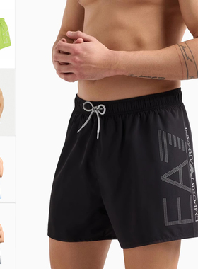 Armani/阿玛尼EA7 男士时尚鹰标休闲短裤沙滩裤 7M000550 AF14497