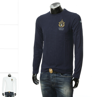 Aeronautica Militare AM空军 男士休闲刺绣长袖T恤242TS2316J564