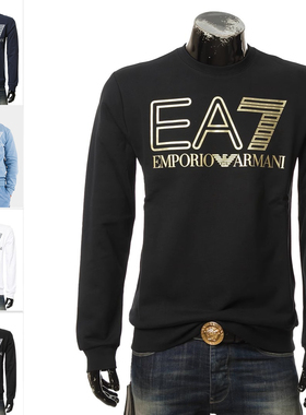Armani/阿玛尼EA7 潮牌 男士休闲时尚圆领套头卫衣 6RPM08 PJSHZ