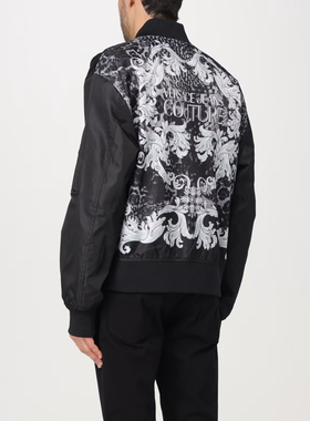 Versace/范思哲VJ 男士潮牌奢华棒球领外套夹克 76GAS408 CQD20