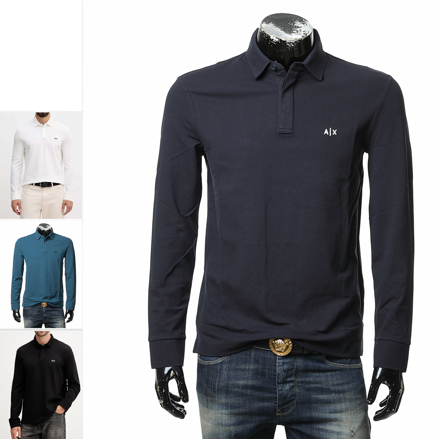 Armani/阿玛尼长袖POLO衫