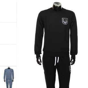 阿玛尼EA 111943 男士 刺绣鹰标运动休闲服套装 3R573 时尚 Armani