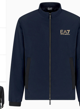 Armani/阿玛尼EA7 男士金标休闲立领外套夹克 7M000312 AF13562
