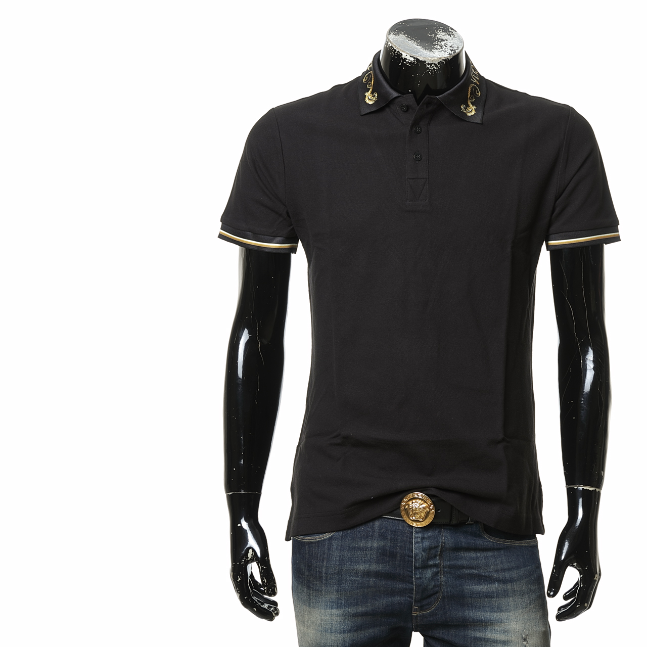 范思哲男士时尚短袖POLO衫