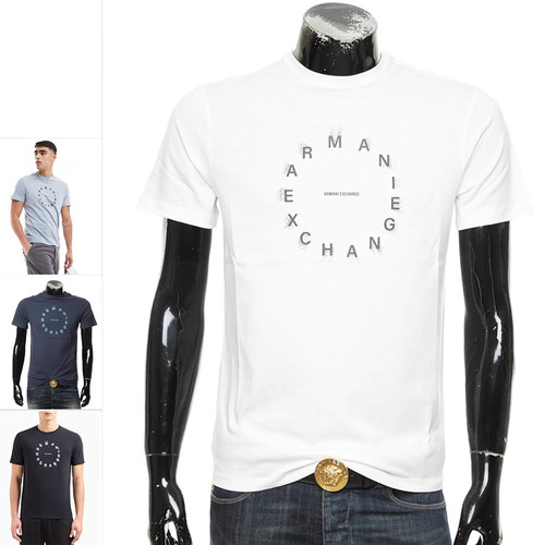 Armani/阿玛尼AX男士短袖T恤