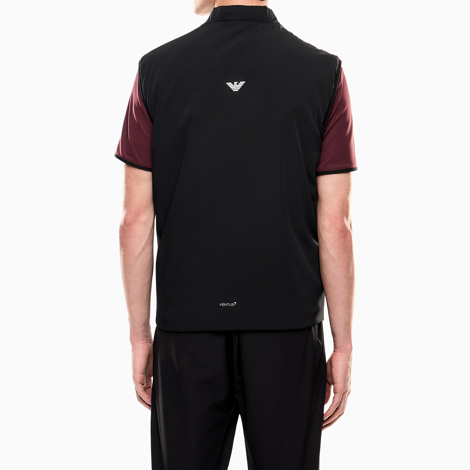 Armani/阿玛尼EA7 男士鹰标高尔夫运动外套马甲 7M000878 AF13137