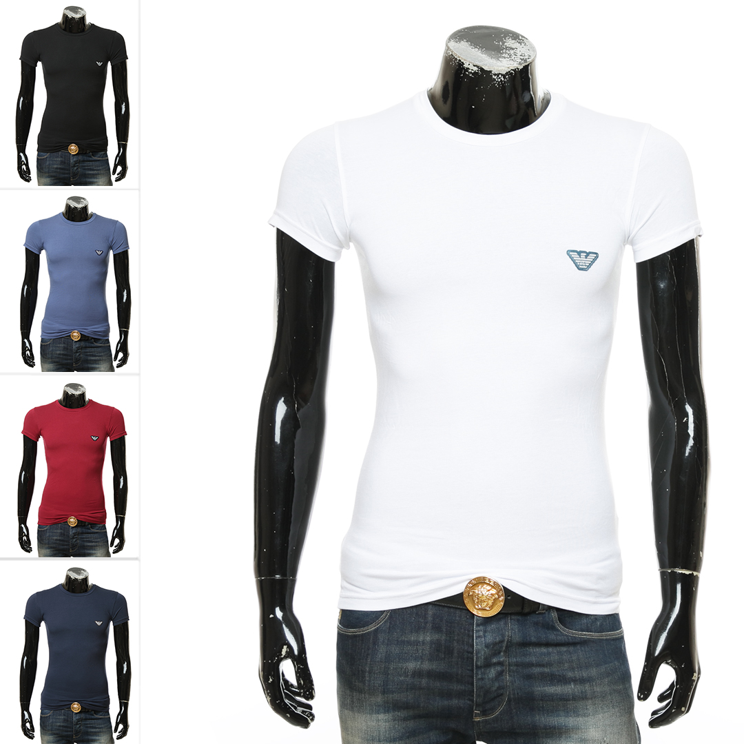 Armani/阿玛尼简约鹰标短袖