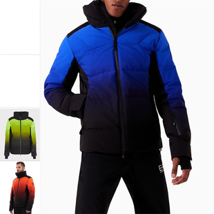 6RPG06 Armani 潮渐变保暖专业滑雪服外套 男士 PNCJZ 阿玛尼EA7