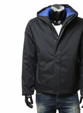 Armani/阿玛尼EA7 男士时尚保暖连帽棉夹克外套 7M000689 AF15952