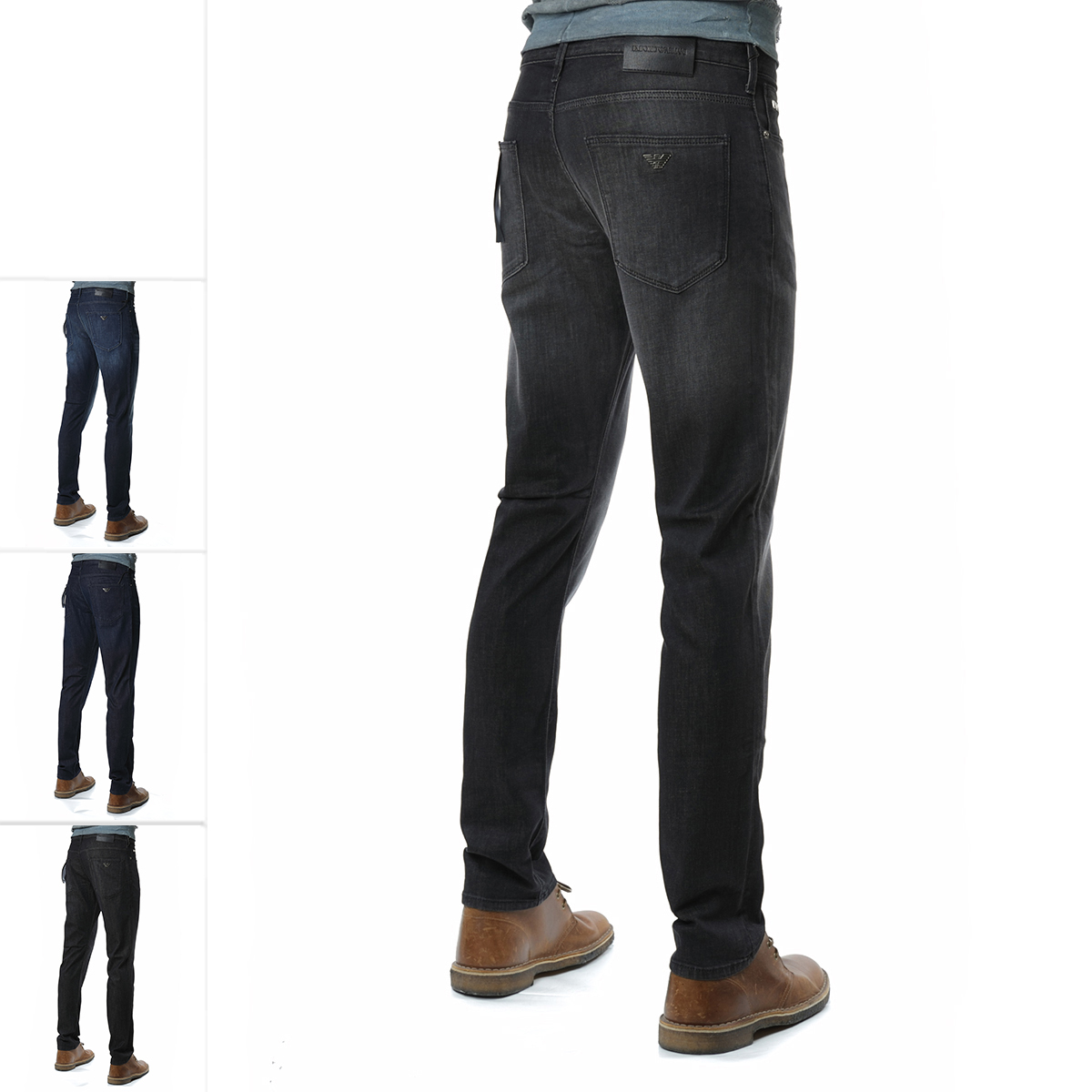 Armani/阿玛尼男士修身牛仔裤