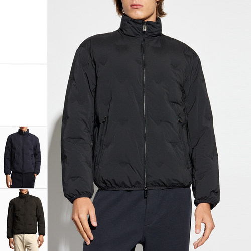 阿玛尼男士鹰标保暖羽绒服