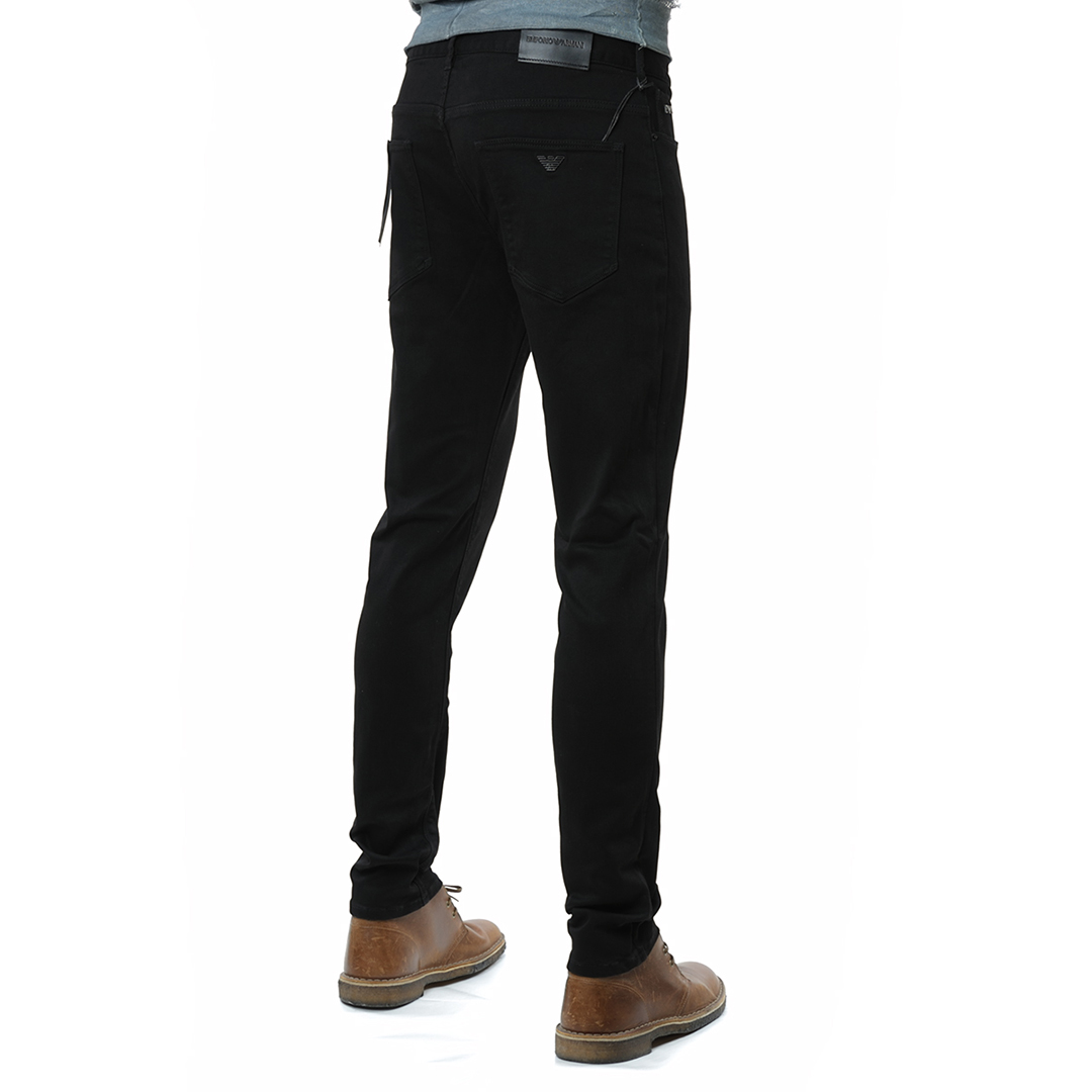 Armani/阿玛尼EA 男士时尚鹰标修身长裤牛仔裤 EM000121 AF15954