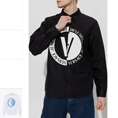 范思哲VJ 74GALYR0 男士 修身 Versace 衬衫 潮牌时尚 长袖 CN002