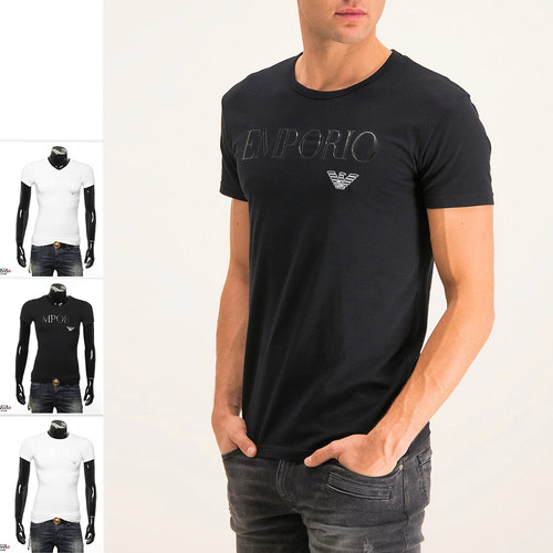 阿玛尼男士打底短袖恤衫