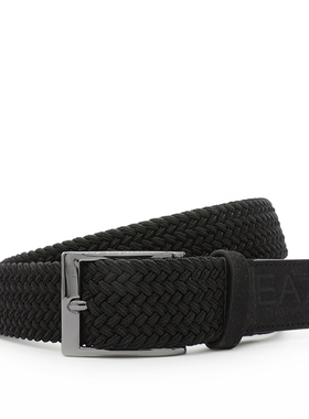 Armani/阿玛尼 EA7 男士潮牌编织时尚休闲腰带 7X000090 AF14314