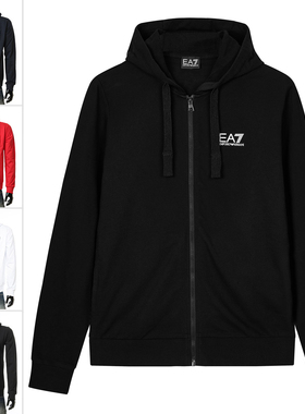 Armani/阿玛尼EA7 海外直邮 男士 纯色开衫卫衣外套8NPM03 PJ05Z