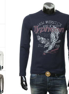 Aeronautica Militare AM 空军 男士纯棉长袖T恤 242TS2324J641