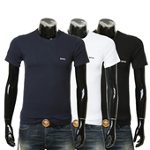 圆领T恤50475284 Hugo 10243514 男士 纯色简约短袖 Boss黑标 3件装