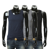 Boss黑标男士 3件装 打底运动休闲背心T恤 Hugo 50532476 10267945