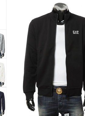 Armani/阿玛尼EA7 男士时尚毛里保暖开衫外套卫衣 8NPM36 PJVTZ