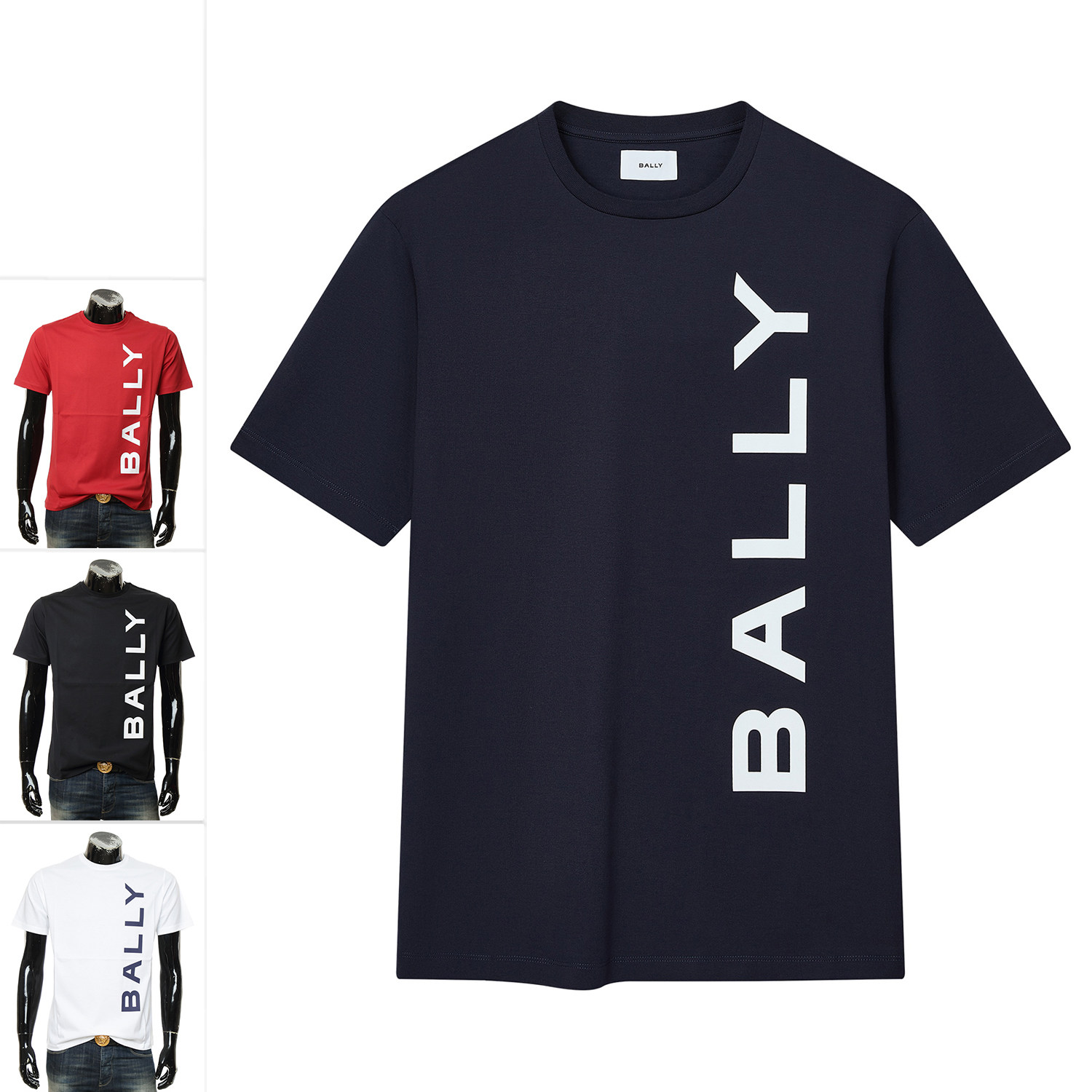 Bally/巴利男士纯棉短袖T恤
