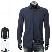 Boss黑标 50503554 男士 休闲修身 Hugo 衬衫 时尚 长袖 10248739