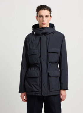 Armani/阿玛尼EA 男士时尚休闲连帽夹克外套 EM003184 AF18503