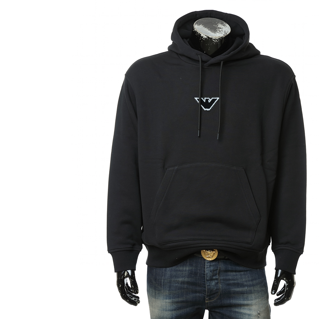 阿玛尼男士休闲连帽卫衣