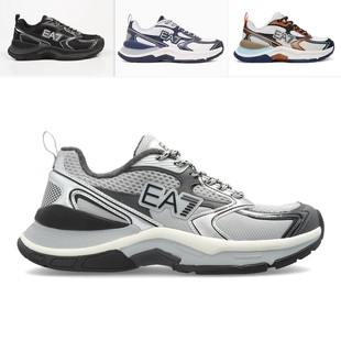 阿玛尼EA7 X8X249 男士 拼色低帮运动休闲鞋 XK446 潮牌时尚 Armani