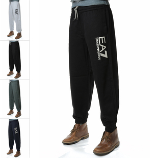 男士 EA7 加厚保暖束脚长裤 休闲裤 AF10377 Armani 7M000242 阿玛尼