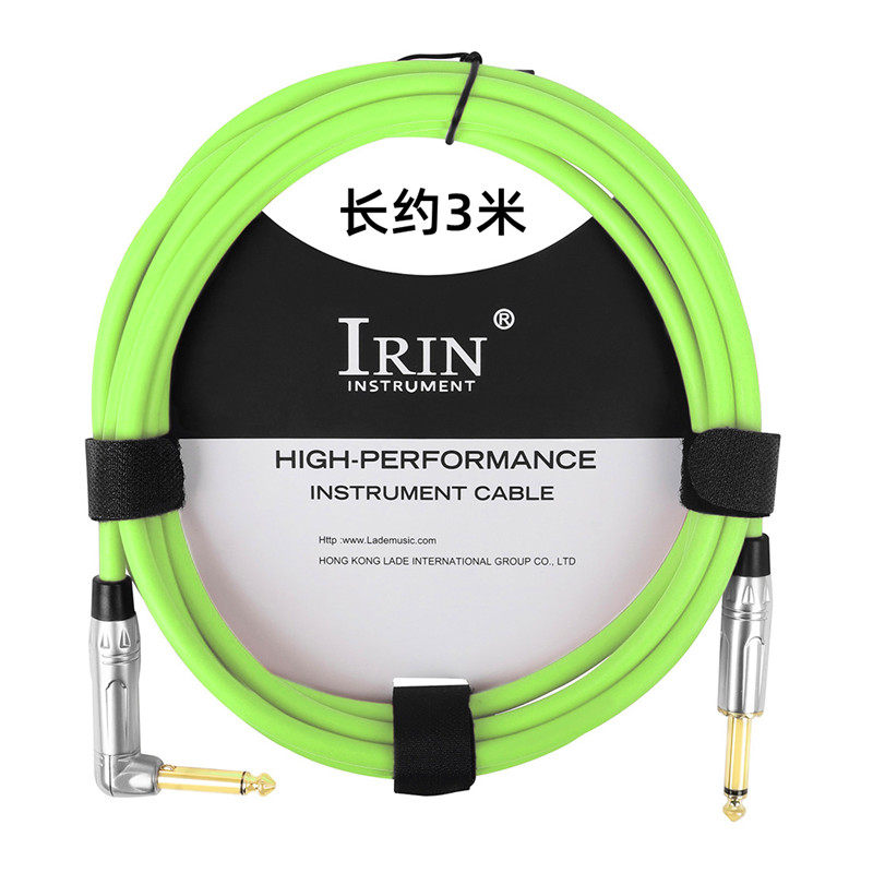 吉他连接线3米音响音箱音频降噪电箱吉他6.35连接线木吉他贝斯用