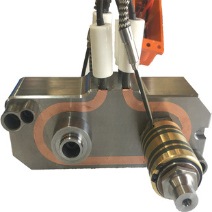 优先热流道单点偏心一出一流道分流板配件热嘴大水口