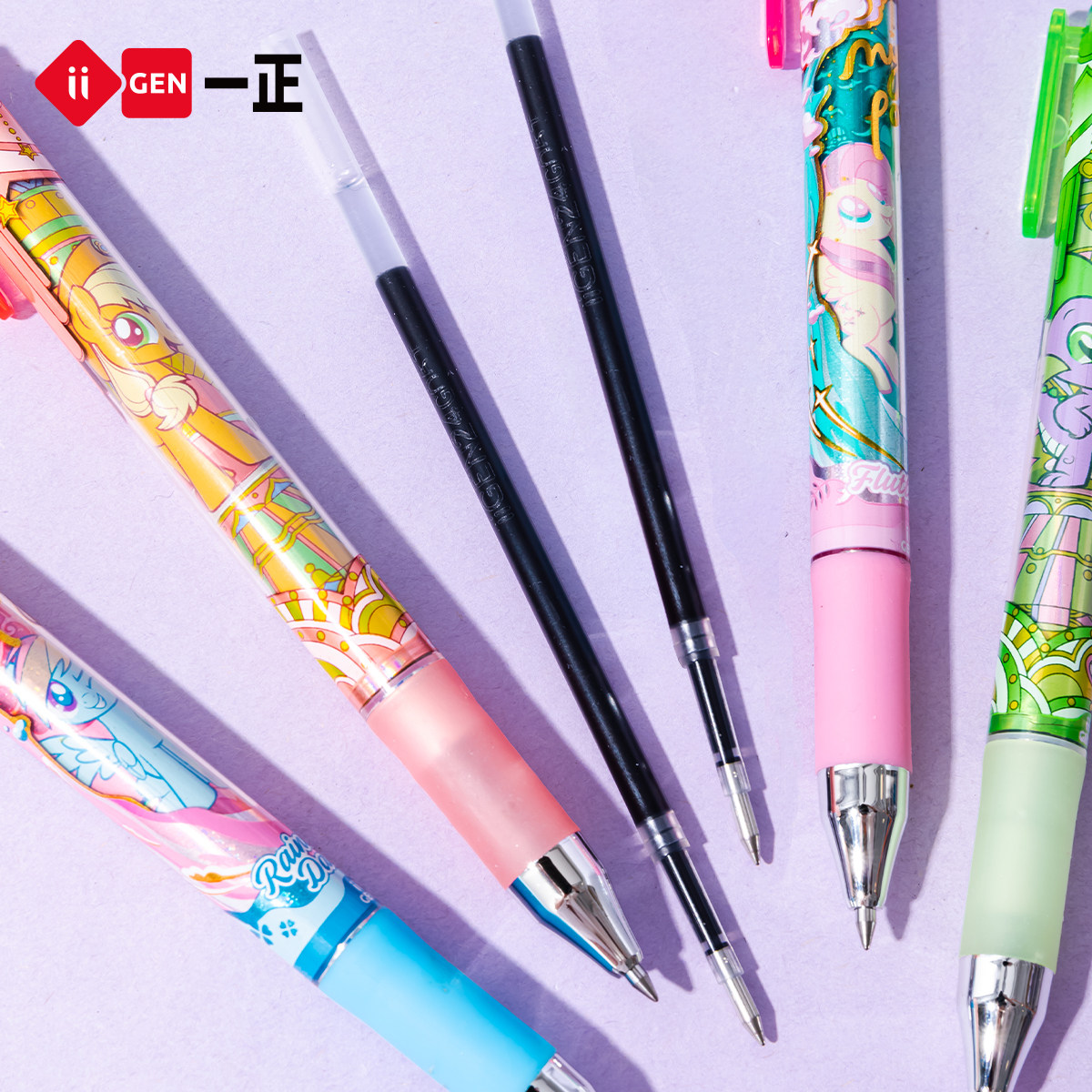 一正按动中性笔替换芯