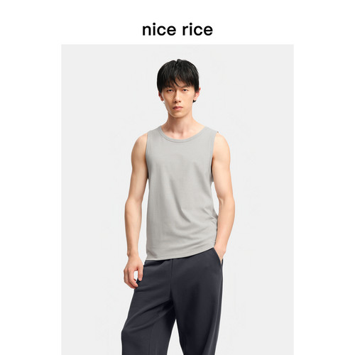 nicerice好饭修身打底彩棉背心