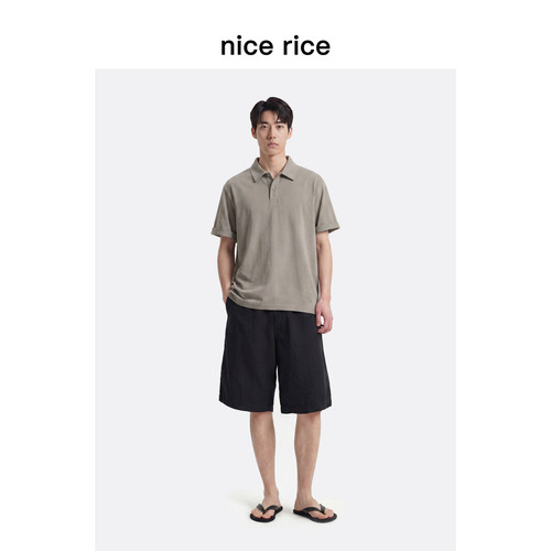 nicerice好饭宽松休闲短裤