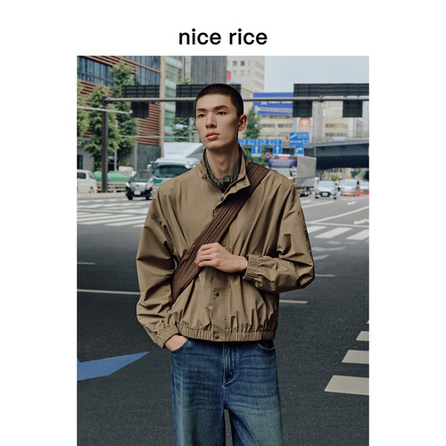 nicerice好饭廓形活页休闲夹克
