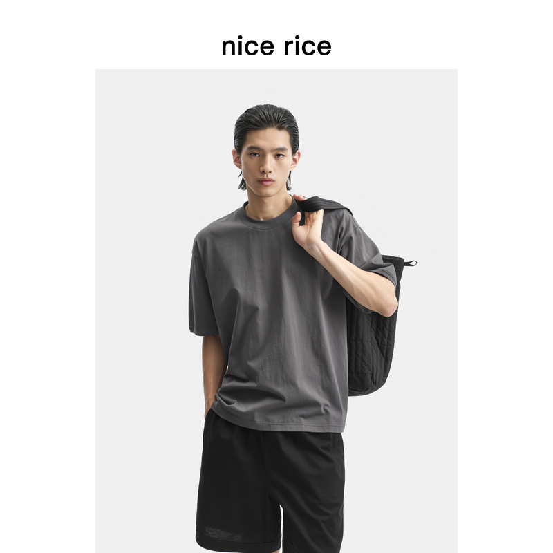 nicerice好饭180G全棉短袖T恤
