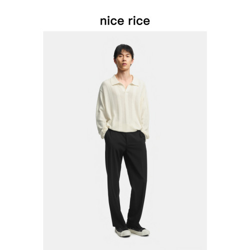 nicerice好饭直筒垂感休闲长裤