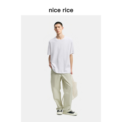 nicerice好饭直筒休闲长裤