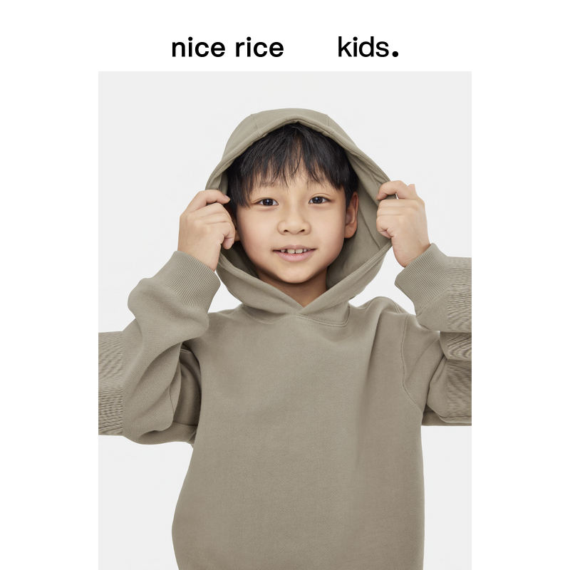 nicerice好饭420G绒底卫衣