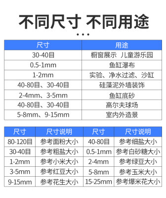 销白沙石英砂纯白色细沙子颗粒灭烟沙酒店垃圾桶烟灰缸造景沙品