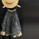 韩国童装 裙 复古碎花女宝宝吊带裙儿童无袖 女童连衣裙2025夏装 韩版