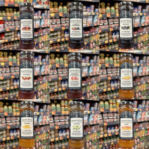 现货正品 法国ST.DALFOUR圣桃园天然野生蓝莓不加糖果酱284g