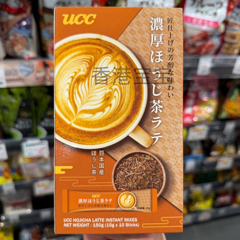 UCC悠诗诗浓厚抹茶即溶拿铁