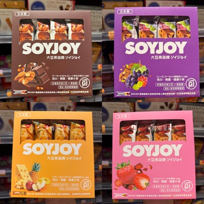 SOYJOY大豆蛋白棒代餐饼干零食