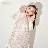 26年春季 新款 女童中式 Qimoo淇木 元 素毛绒连衣裙QWM1LP109A