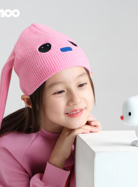 【张占占IP联名】Qimoo淇木25冬季女童针织兔子帽子QSS4HP520Z