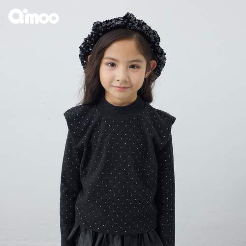 Qimoo淇木25冬季新款女童T恤