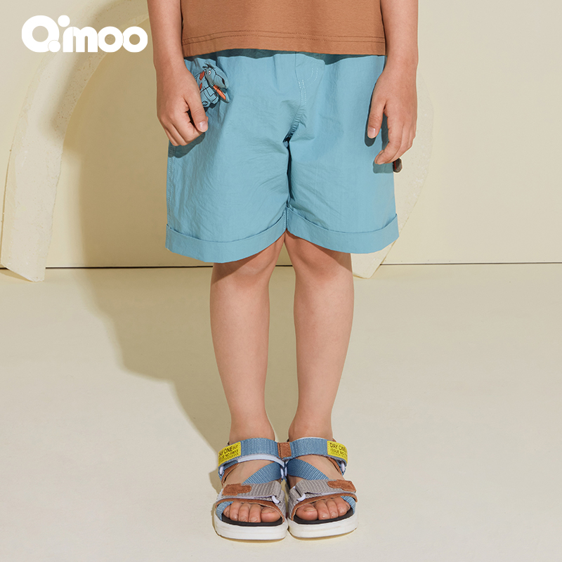 Qimoo2023夏季梦想家儿童短裤