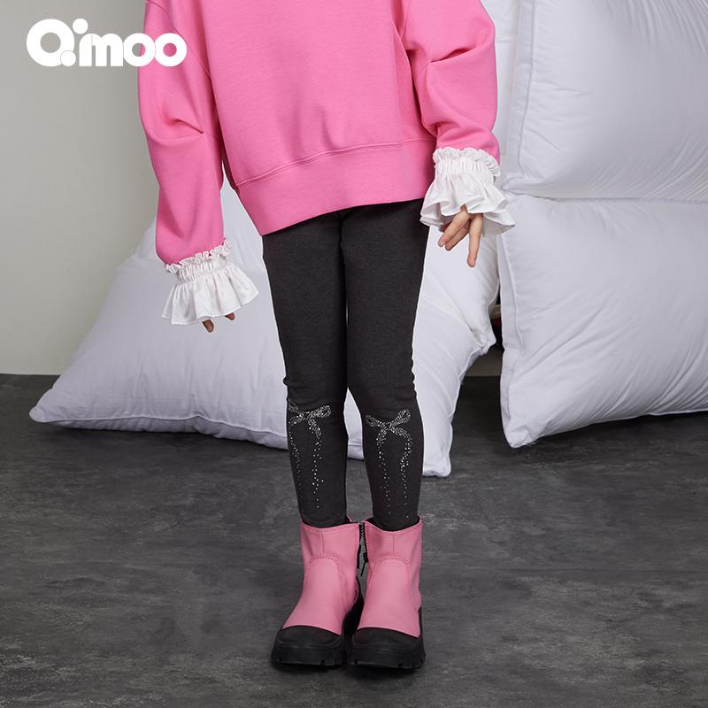 淇木字母圆领拼接卫衣春秋季宽松